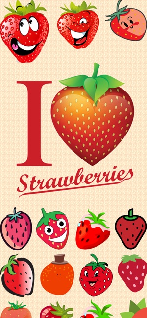 Strawberry Emojis