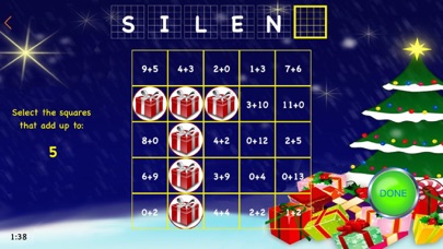 Math Word Go - Christmas screenshot 2