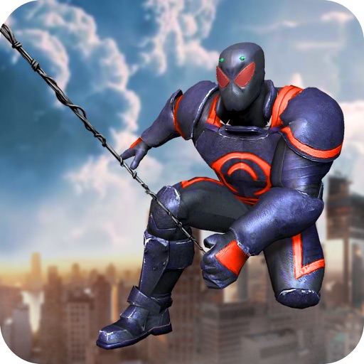 Rope Man vs Robot City Rescue iOS App