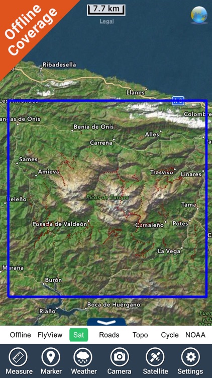 Parque Nacional Picos de Europa GPS Map Navigator screenshot-4