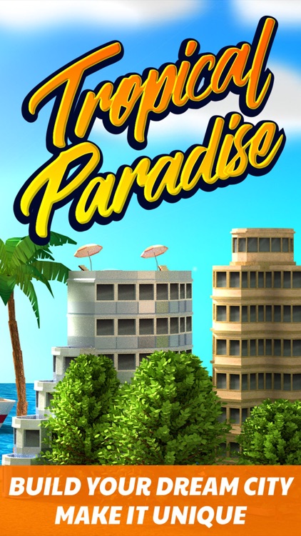 Tropic Paradise Town Build Sim screenshot-0