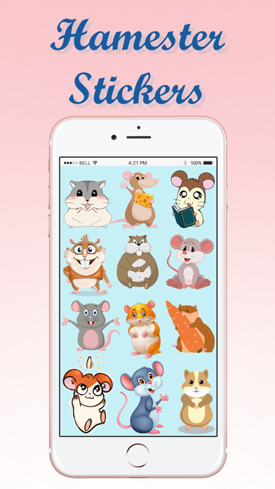 Adorable Hamster Stickers screenshot 3