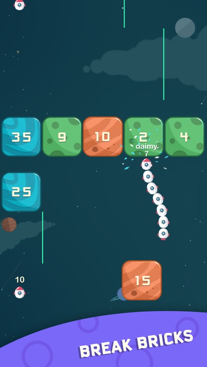 Space Race - Snake and Blocks screenshot-3