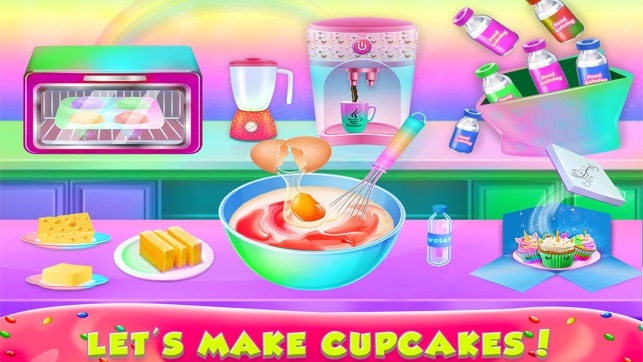 Unicorn Rainbow Cupcake(圖2)-速報App