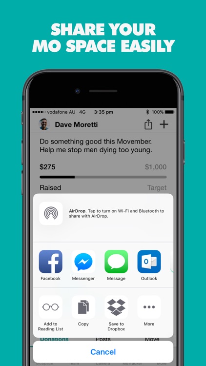 Movember Mobile screenshot-4