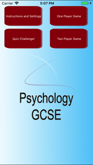 Psychology GCSE