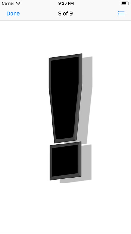 Exclamation Sticker Pack screenshot-9