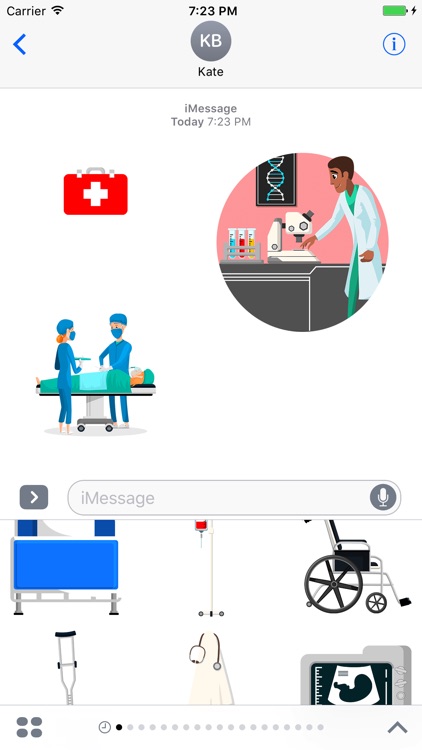 Medical Emoji and Sticker