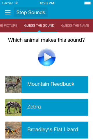 Safari Animal Sounds and Info screenshot 4