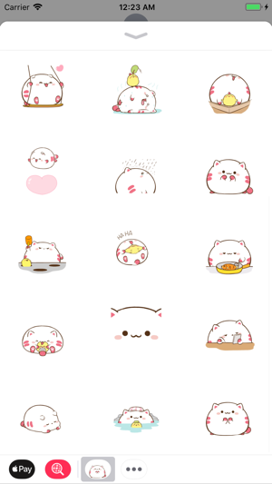 Fat Kitty Cute Stickers(圖3)-速報App