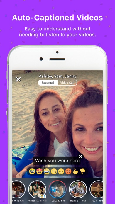 Facemail - Group Video Message screenshot 3