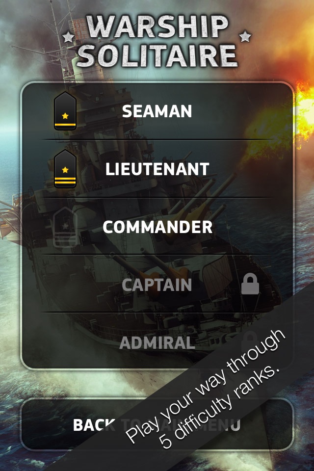 Warship Solitaire screenshot 3