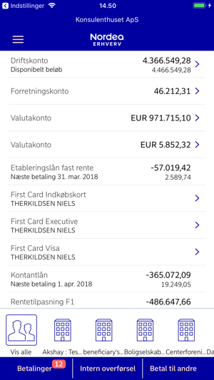 Nordea Mobilbank Erhverv(圖2)-速報App