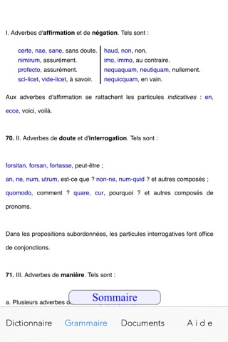 Tabula (Dictionnaire Latin) screenshot 3
