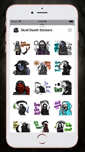 Skull Death Stickers(圖4)-速報App