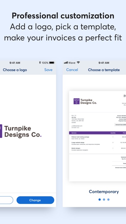 Invoice by Wave screenshot-5