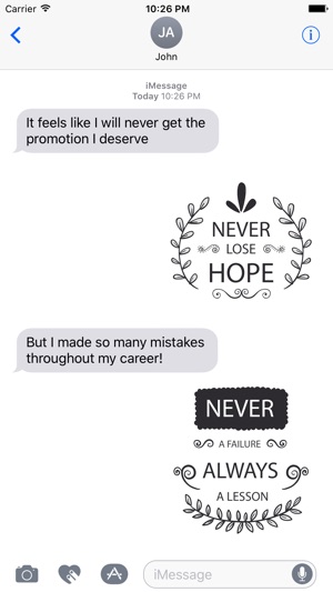 Animated INSPIRATIONAL Daily Quotes Stickers Pack(圖5)-速報App