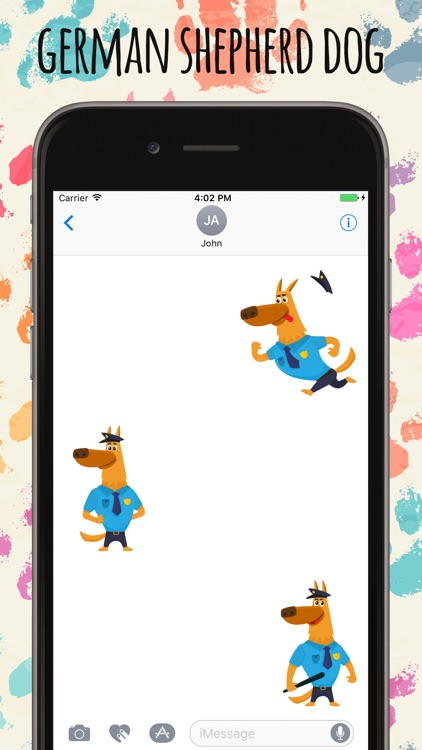 German Shepherd Dog Stickers