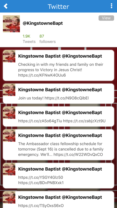 Kingstowne Baptist screenshot 2