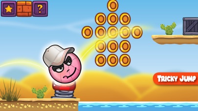Pink Adventure Ball Jump screenshot 2