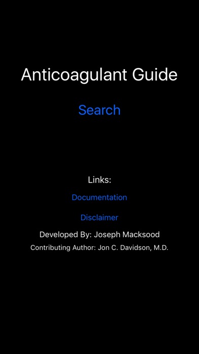 Anticoagulation Guide screenshot 3