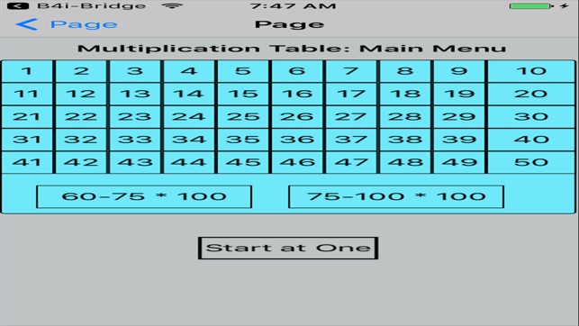 BW Simple Multiplication Table(圖4)-速報App