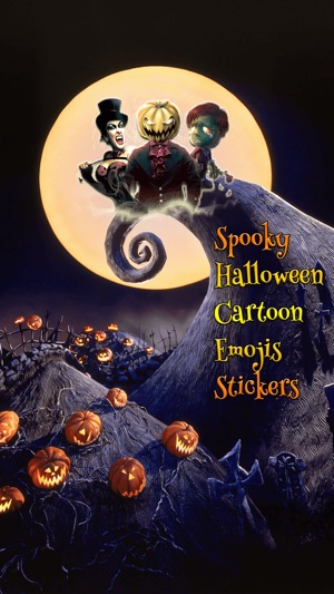 Spooky Halloween Cartoon Emoji(圖1)-速報App