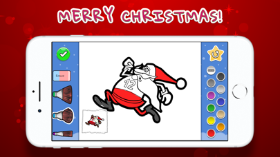 Coloring Your Santa screenshot 3