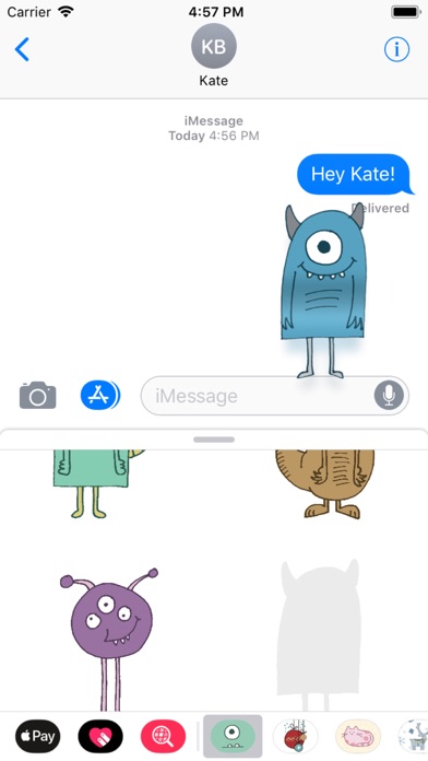 Gaggle of Monsters Stickers screenshot 2
