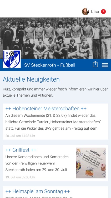 SV Steckenroth - Fußball