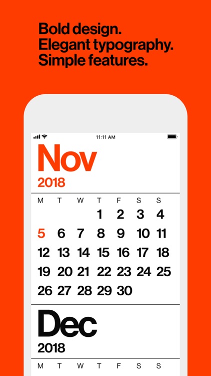 Minimal Calendar: Minimal Cal