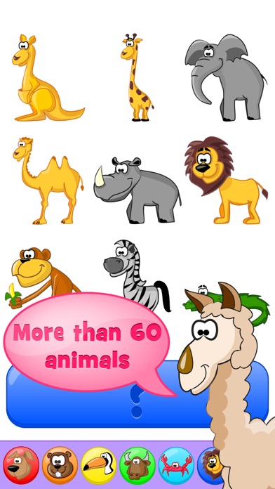 Animal sound: educational game screenshot 2