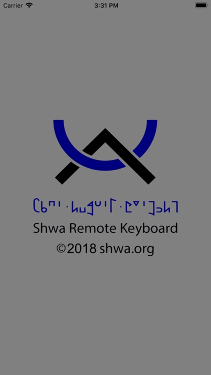 Shwa Remote Keyboard