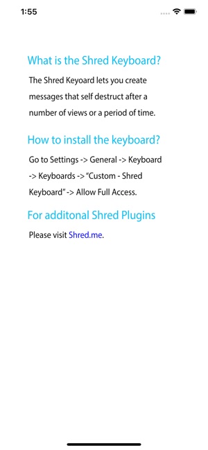 Shred Keyboard