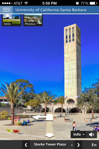 UCSB Virtual Tour - náhled