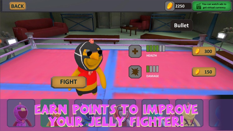 Jelly Superhero Box Fight