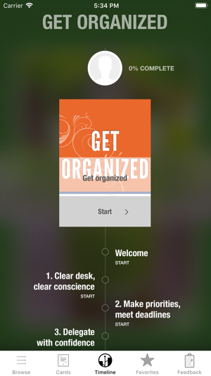 Get Organized