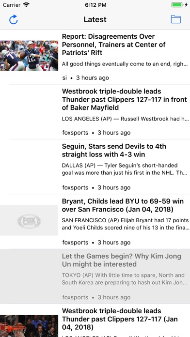 TrendSports screenshot 2