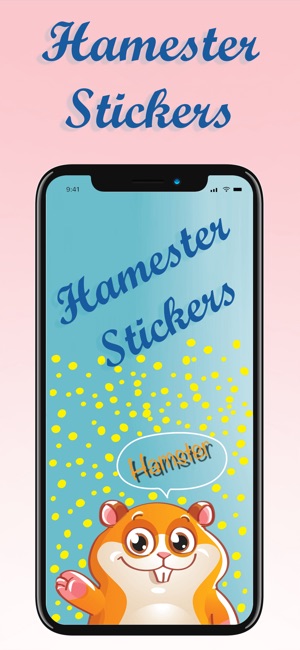 Adorable Hamster Stickers