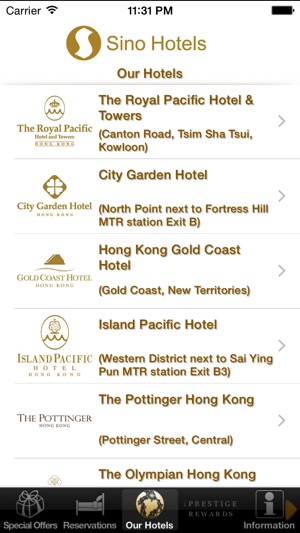 Sino Group of Hotels(圖4)-速報App