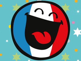 Pack of 32 Smiley French Flags from SmileyWorld