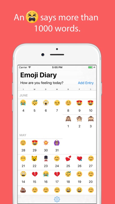 Emoji Diary screenshot1