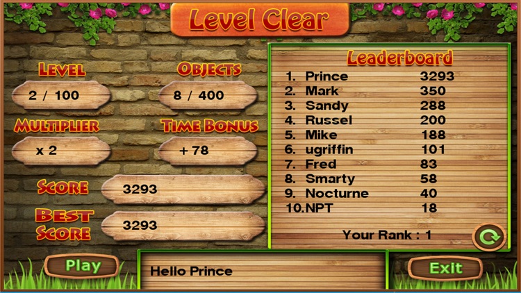 Sculpted Hidden Objects Games