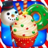 Christmas Dessert Santa Bake Shop Candy Maker Cook