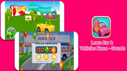 How to cancel & delete Learning Street Vehicles Names from iphone & ipad 1