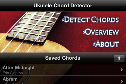 Ukulele Chord Detector screenshot 2