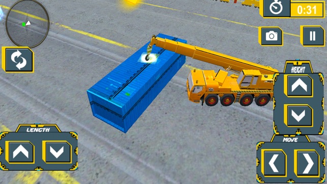 Heavy Cargo Crane Simulator 3D(圖3)-速報App