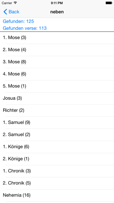 Bibelkonkordanz auf Deutsch screenshot 3