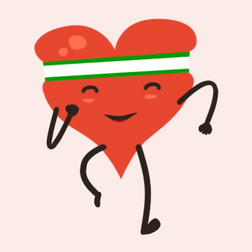 Cardio Emoji Animated Stickers by Lidia F. Monje