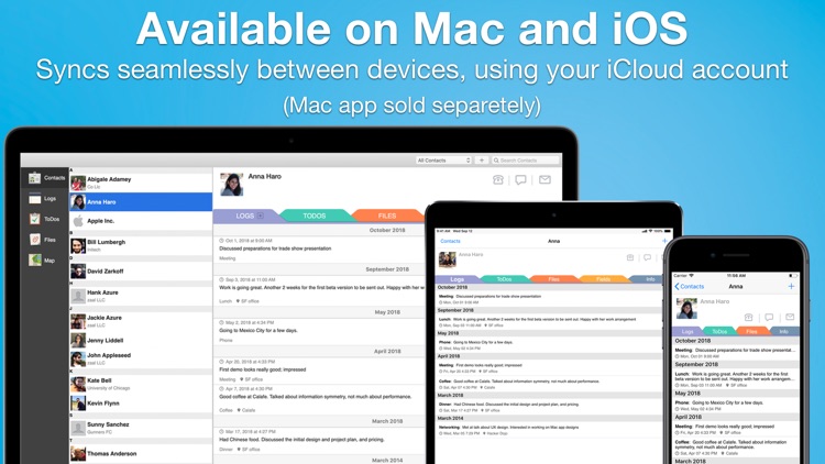 Contacts Journal CRM screenshot-8